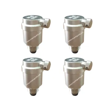 Bleed Air In Heating System for Bus Radiators and Solar Water Heaters with Stainless Steel Exhaust Valve