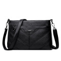 High quality women genuine PU leather lady handbag