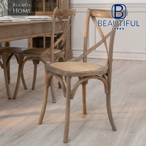 Liangjia Moda çapraz sırtlı Sandalye