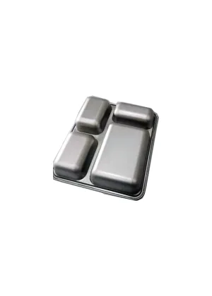 Stainless Steel Divided Dinner Plate