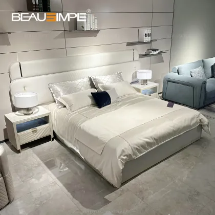 Luxury Solid Wood King Size Double Bed