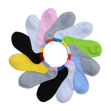 WZ45 Sock wholesale candy color invisible socks double color