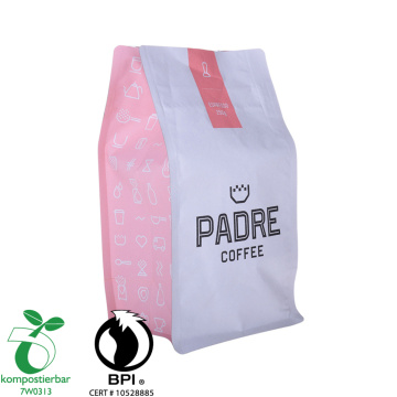Milieuvriendelijke composteerbare biologisch afbreekbare PLA-koffietas
