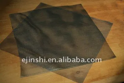 Fiberglass Screen Mesh Black Color