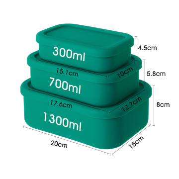BPA-Free Silicone Insulated Kids Bento Lunch Box Set