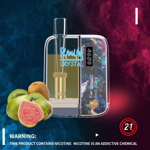 Orijinal Randm Crystal 4600 Puflar Tek Kullanımlık Vape Kalem