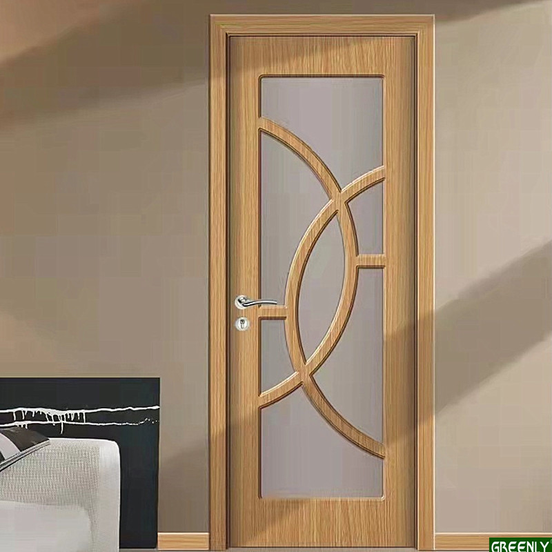 Customized Pre Hung White Panels Abs Wood Door