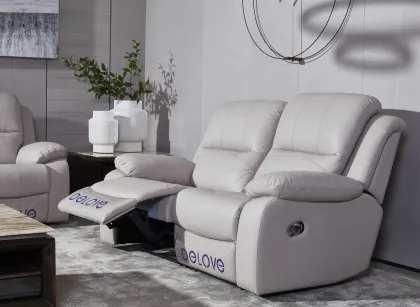 Modern Microfiber Leather Massage Sofa - Vanguard Furniture Fabrics Sofa Mexico