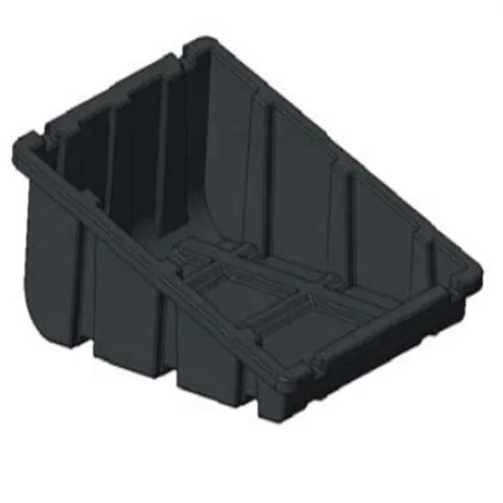 HDPE Plastic Ground Solar Bracket: Ideal Roof Ballast Solution for Flat Roof Mounting of Solar Panels in Solar Energy Systems