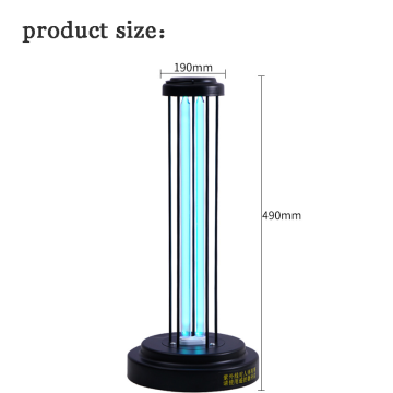 Lampada germicida UV con telecomando senza ozono