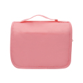 Bolsa de lavagem de higiene pessoal de viagem bolsa de maquiagem rosa