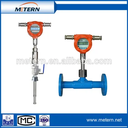 2016 Hot sales compressed air flow meter from Metern company