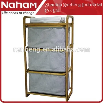 Naham noble elegant design 4-layer bamboo decoration Storage rack