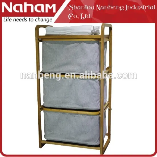 Naham noble elegant design 4-layer bamboo decoration Storage rack