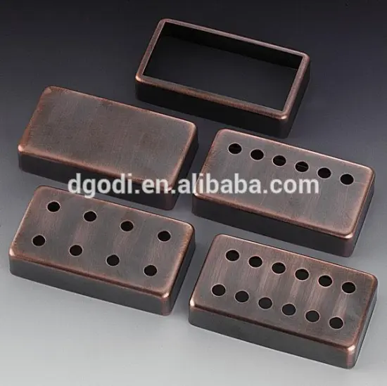 Custom high precision guitar pickup covers