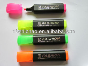 New design Pouplar classical colored flat Highlighters pvc bag packing XSG factory directly sell