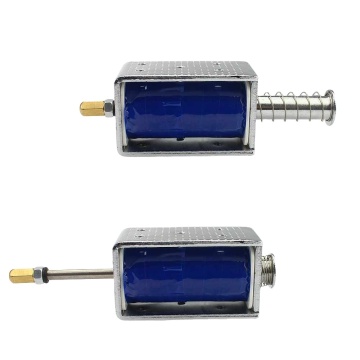 DC 12V 30 mm de carrera LY1264B Push-Pull Solenoid Electromagnetic Magnet para automóviles