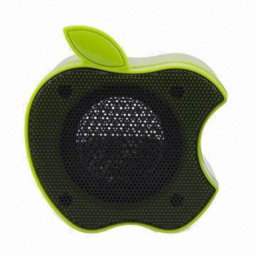 USB Speaker, Mono, Red/Yellow/Green Color, Sized 80 x 77 x 53mm