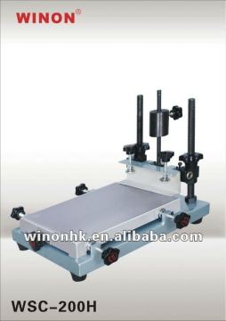 WSC-200H WINON Desktop Manual Flat Screen Printer