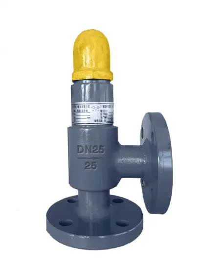 Flange Connection Safety Valve for Ammonia System Cold
