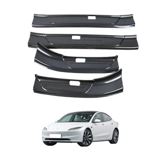 OEM ABS Carbon Fiber Exterior Accessories for 2023 Tesla Model 3 Highland Door Sill Moulding