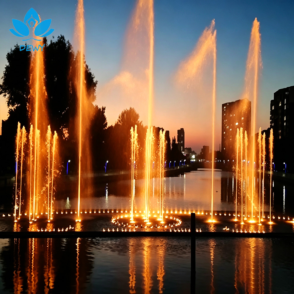music dancing fountain