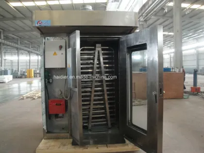 Haidier Brand Industrial Diesel Oven 32 Trays Bread Baking Rotary Oven