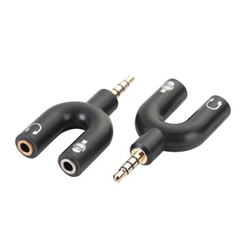 Factory Direct 3.5mm Audio Converter and Headphone Splitter Cable: One Point Two Couples Adapter