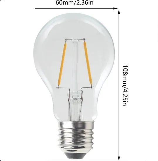 Shatterproof Outdoor String Light A60 - 15 Dimmable LED Vintage Smart Bulb