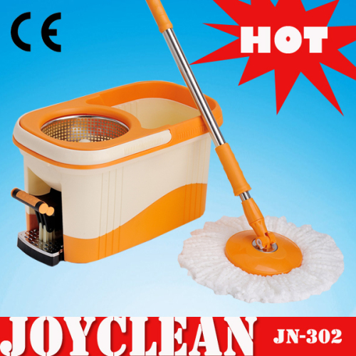 Joyclean 2015 Бытовые чистящие средства Обезвоживание Вращающаяся легкая швабра (JN-302)