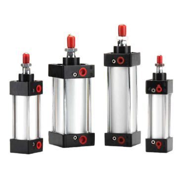 Pneumatic Air Cylinders - Airtac Type Standard Double Acting Aluminium