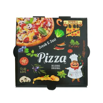 Custom Printed Pizza Boxes: Wholesale 12" & 14" Pizza Box Packages with Your Logo