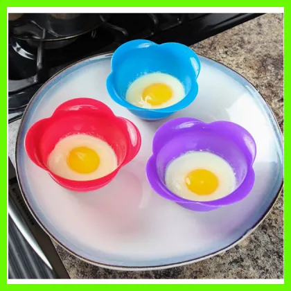 Popular Easy Clean FDA Silicone Egg Steamer