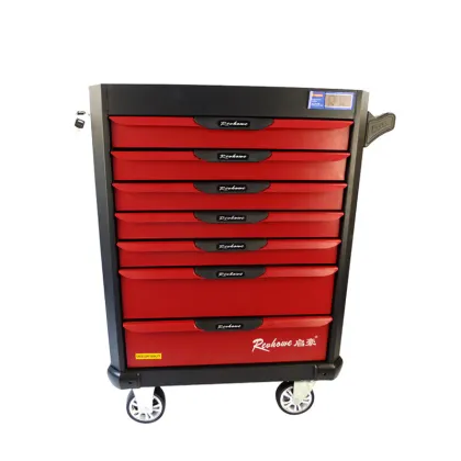 Heavy Duty Craftsman OEM Tool Box with Roller Cabinet, Drawers, and Door