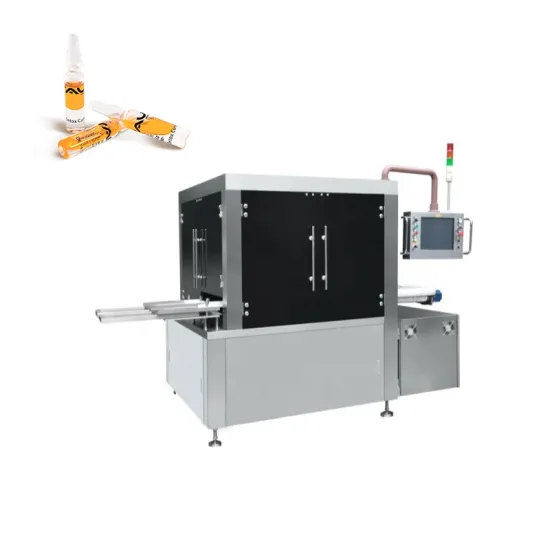 CE GMP Approved Glass Bottle Visual Inspection Machine for Ampoules