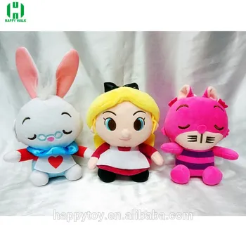 Alice in Wonderland plush stuffed toy for sell