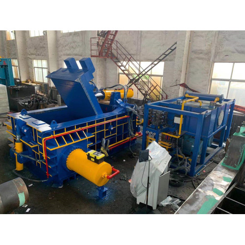 Octagon Bale Press Waste Iron Baler Machine