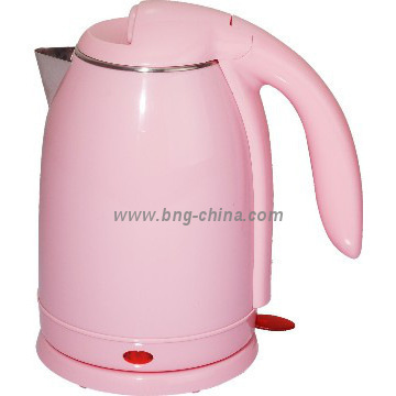 ABS housing double wall heat resistant stainless steel electric kettle