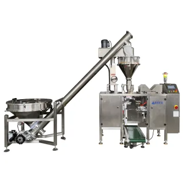 Roasted Coffee Bean Candy Gusset Bag Ziplock Packing Machine