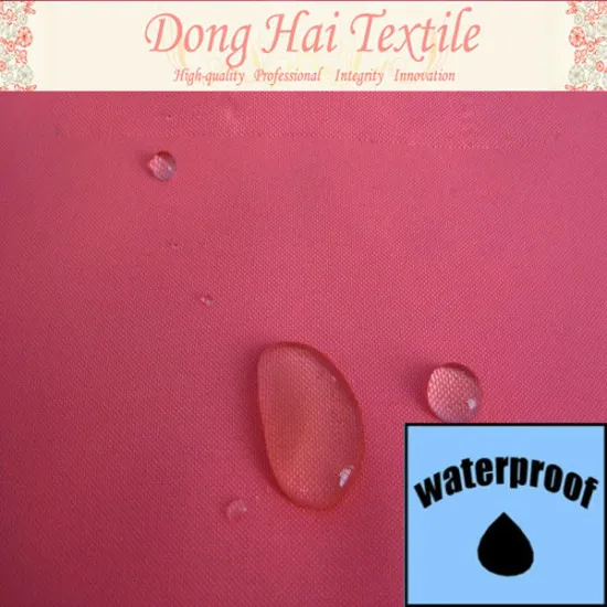 100% cotton fabric waterproof fabric canvas fabric for garment