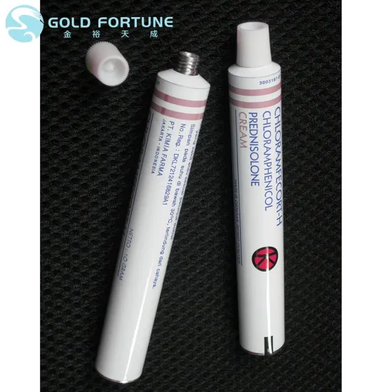 Aluminum Tube for Glue Cosmetic Cream Packaging