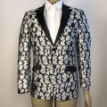 Party Business Floral Blazer garnitury dla mężczyzn