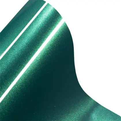 Glossy Erin Island Green Car Wrap