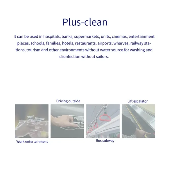 Disposable Hand Sanitizer 75 Degree Alcohol Disinfection Gel