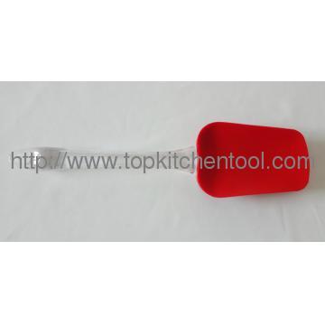 Silicone spatula with PS  handle