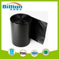 Black Garbage T-Shirt Plastic Dustbin Trash Bags on Roll