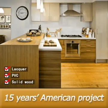 American project MDF kitchen cabinets