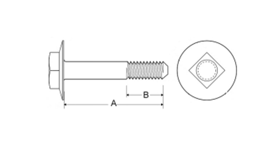 step bolt drawing