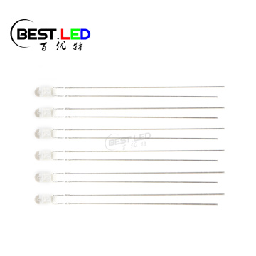 3mm LED Long Leg LED Red Clear 625nm