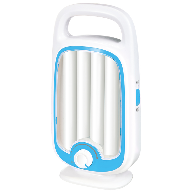 LED Emergency Light Rechargeable Battery and Solar Power
